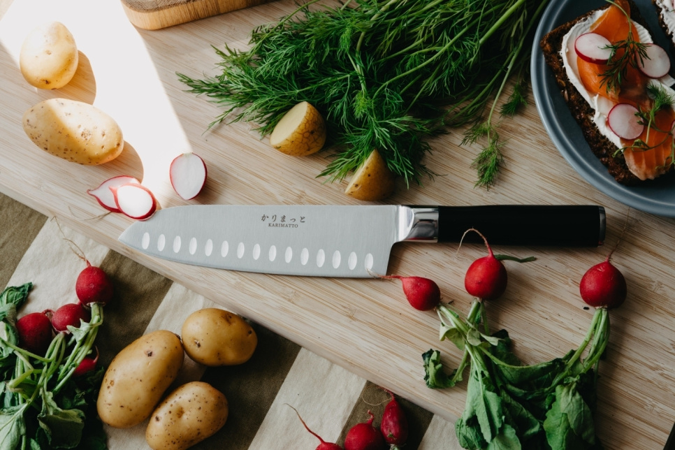 Santoku knife 17.5cm - Karimatto