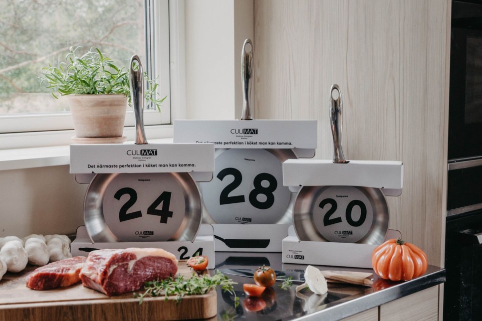 Stainless steel frying pan, Mathias Dahlgren - Culimat