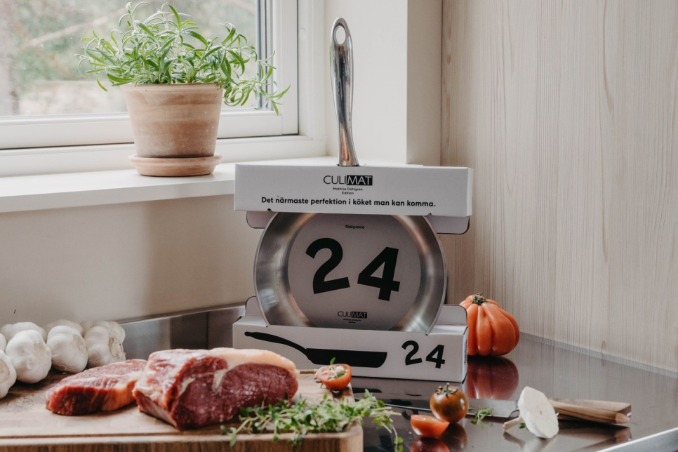 Stainless steel frying pan, Mathias Dahlgren - Culimat