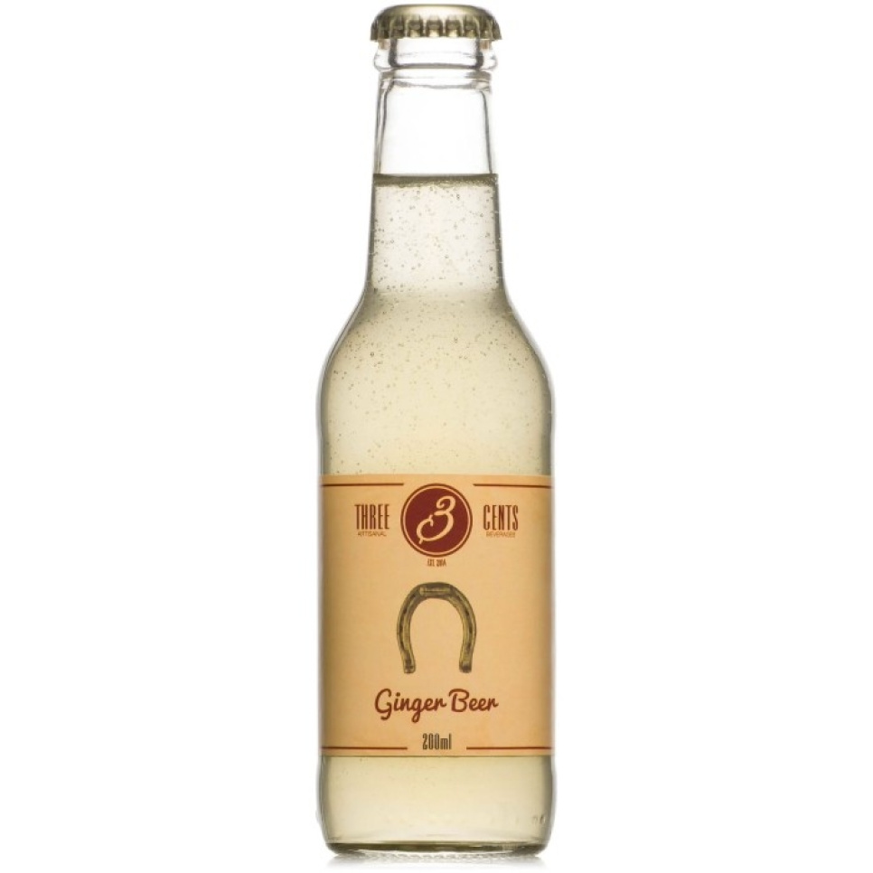 Ginger Beer, 200 ml - Three Cents dans le groupe Cuisine / Autour du monde l\'adresse The Kitchen Lab (1083-28749)