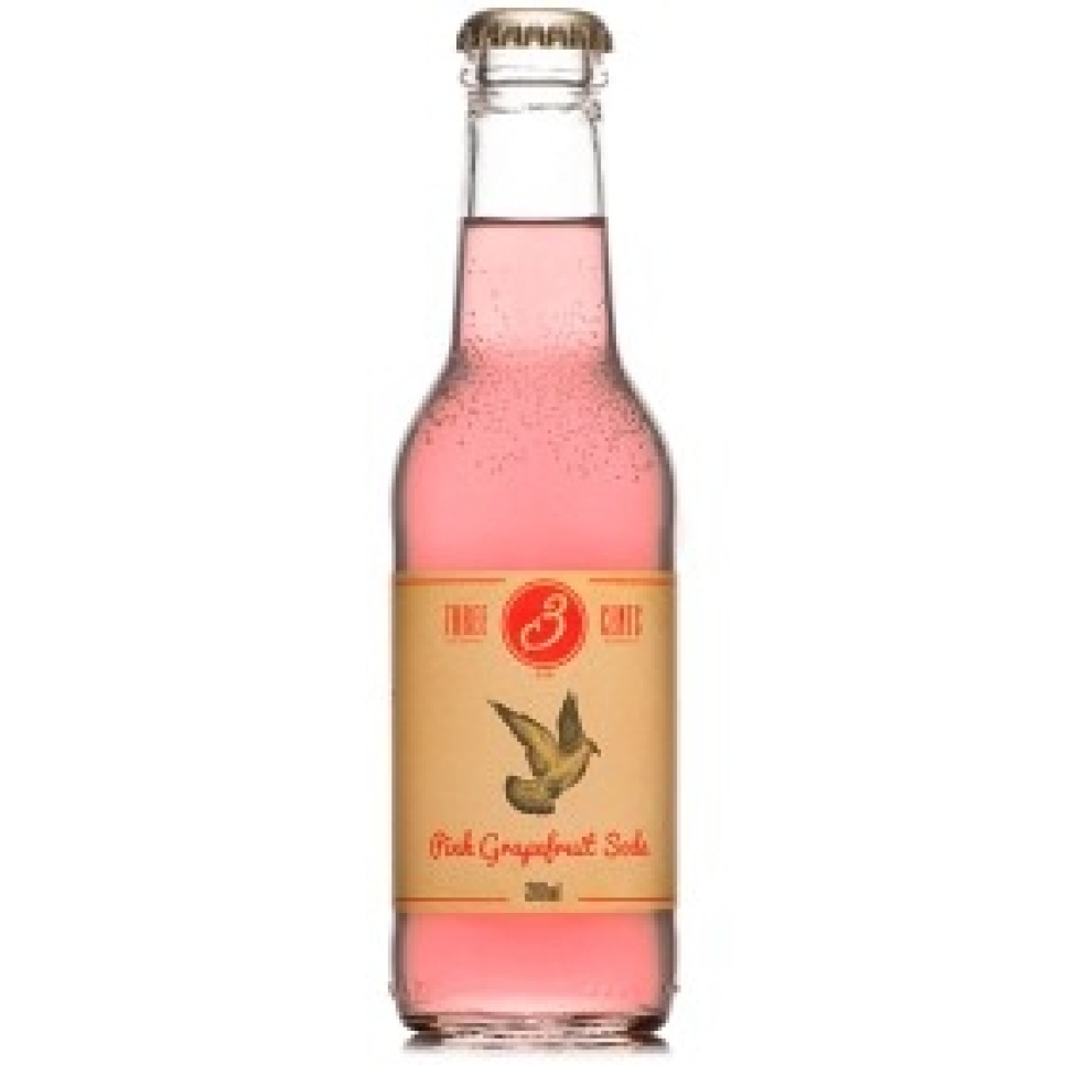 Pink Grapefruit Soda, 200 ml - Three Cents dans le groupe Cuisine / Autour du monde l\'adresse The Kitchen Lab (1083-28750)