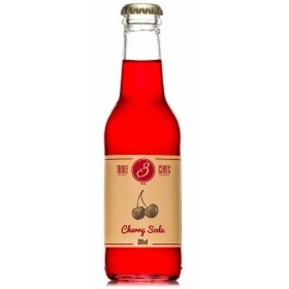 Cherry Soda, 200 ml - Three Cents dans le groupe Cuisine / Autour du monde l\'adresse The Kitchen Lab (1083-28755)