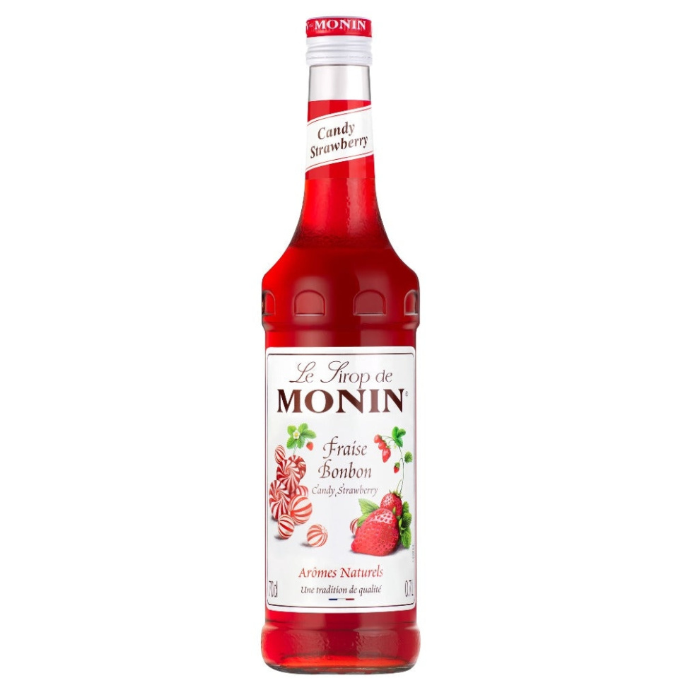 Monin Candy Strawberry 70 cl in the group Bar & Wine / Bar equipment / Other bar equipment at KitchenLab (1083-30700)