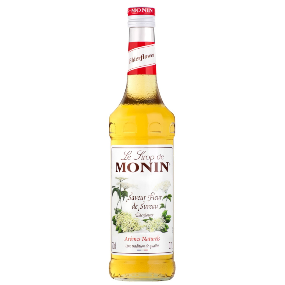 Monin Elderflower Syrup 70 cl in the group Bar & Wine / Bar equipment / Other bar equipment at KitchenLab (1083-30715)