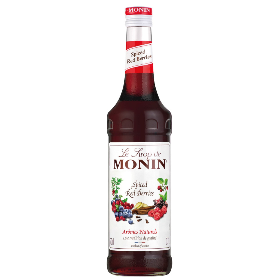 Monin Spiced Red Berries Syrup 70 cl in the group Bar & Wine / Bar equipment / Other bar equipment at KitchenLab (1083-30765)