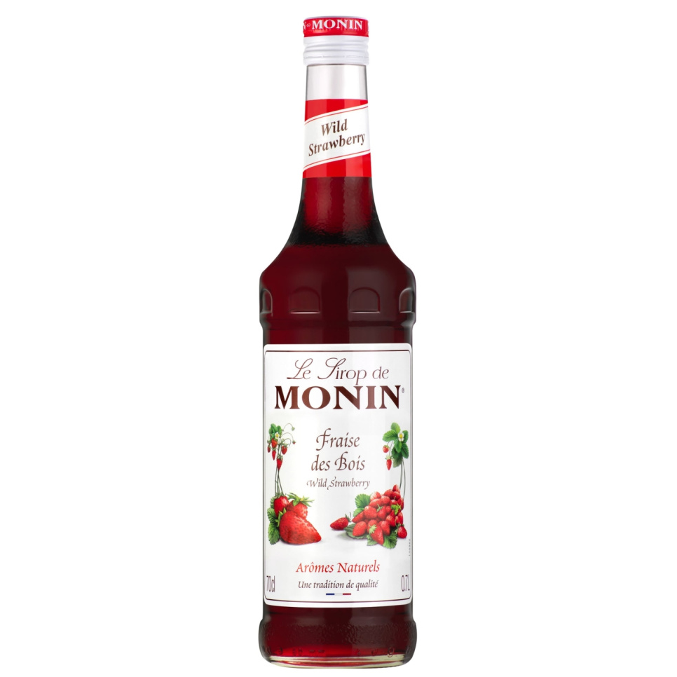 Monin Wild Strawberry Syrup 70 cl in the group Bar & Wine / Bar equipment / Other bar equipment at KitchenLab (1083-30778)