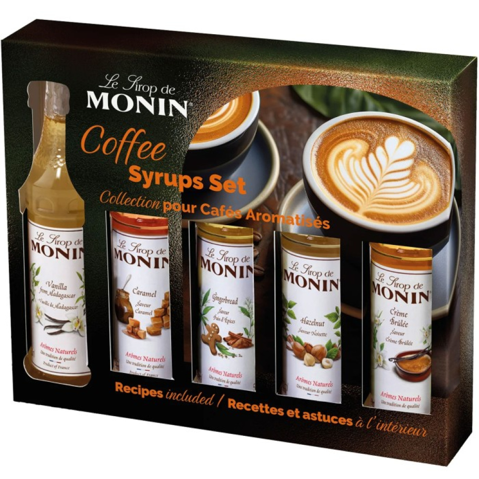 Monin Coffee Set Syrup 5 x 5 cl in the group Bar & Wine / Bar equipment / Other bar equipment at KitchenLab (1083-30786)