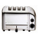 Toaster Classic, 4 slices, Silver - Dualit