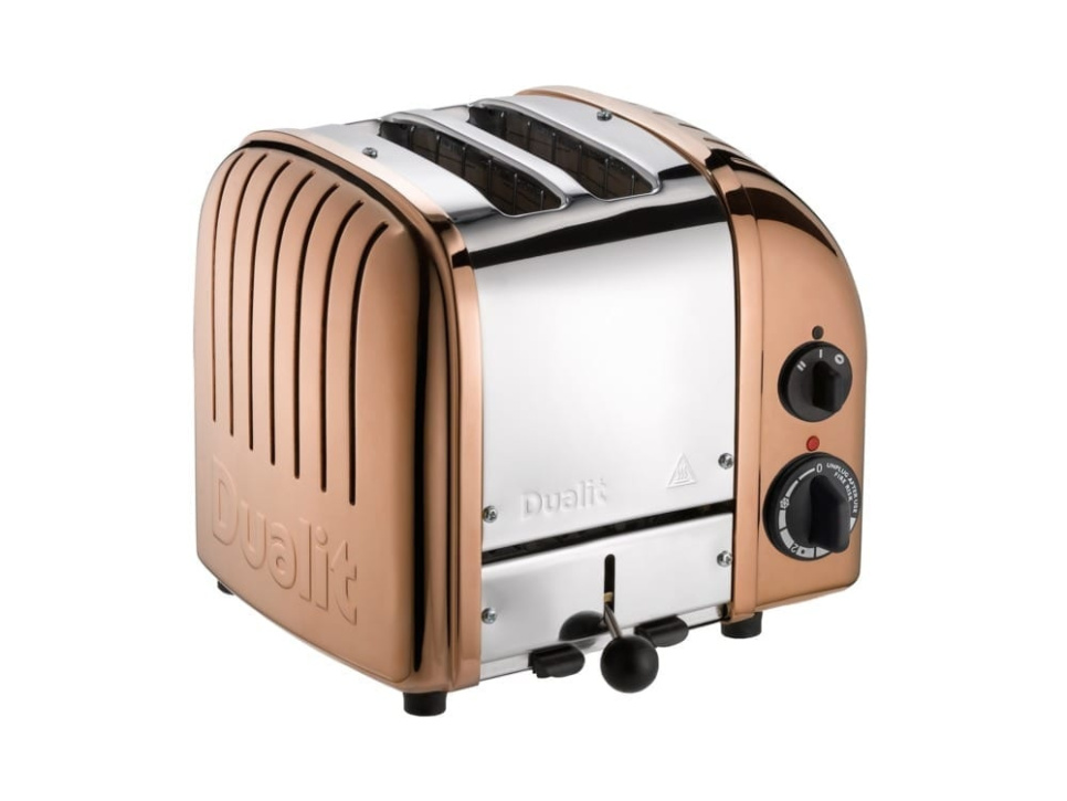 Toaster Classic, 2 slices, copper - Dualit in the group Kitchen appliances / Heating & Cooking / Toasters at KitchenLab (1086-13487)