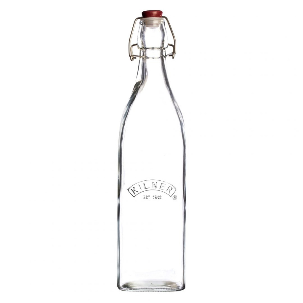 Bottle with clip, 1L - Kilner in the group Cooking / Kitchen utensils / Bottles & jars at KitchenLab (1086-13494)