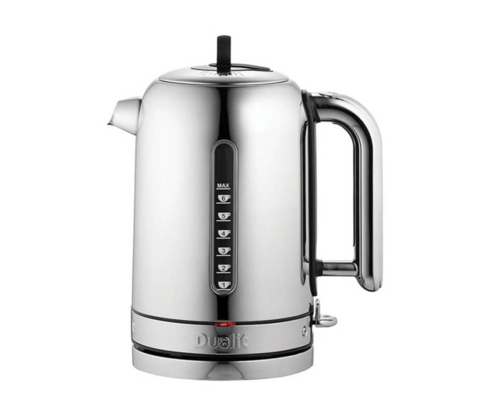 Bouilloire Classique, 1.7L, Inox - Dualit dans le groupe Électroménager / Réchauffer et cuire / Bouilloires l\'adresse The Kitchen Lab (1086-14124)