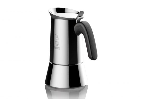 Bialetti 6 cup Stainless Steel Stovetop Espresso Maker - Whisk