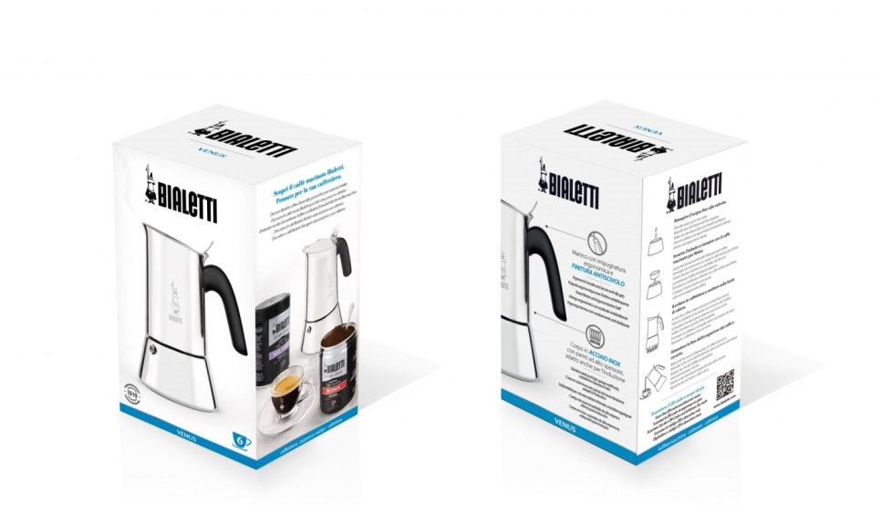 Espresso maker Bialetti Venus, stainless steel