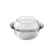 Auflaufform mit Deckel 0,85L Glas Classic