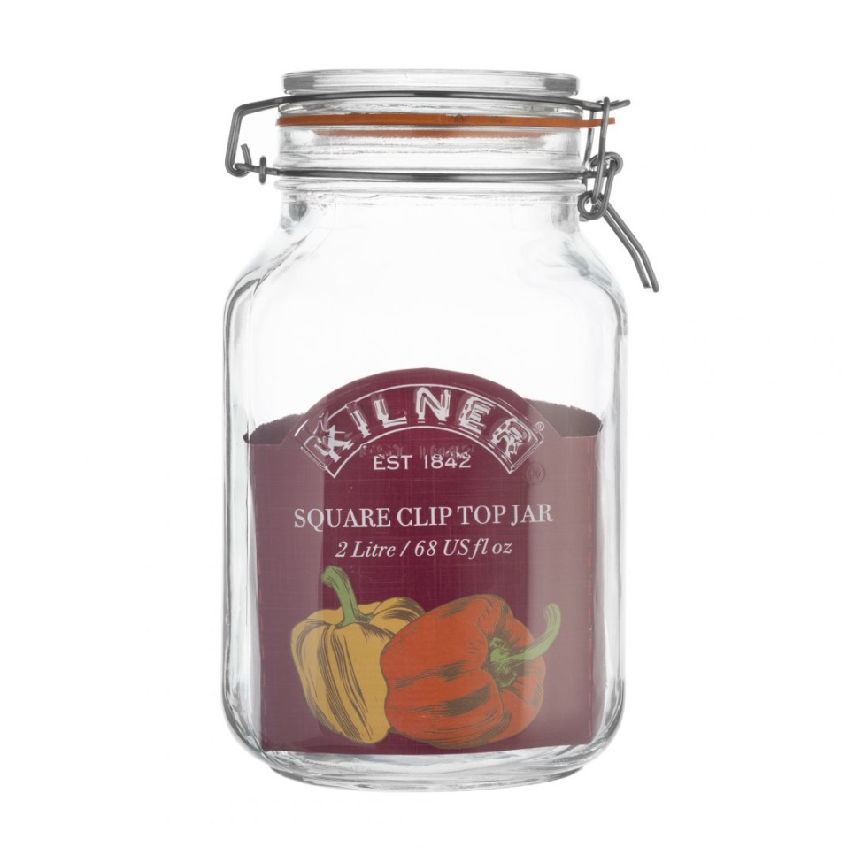 Canning jar with jumper - Kilner