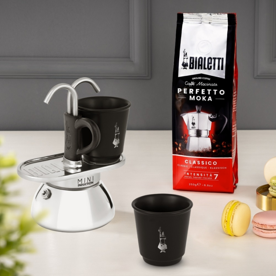 Moka Express Induction, moka et deux tasses - Bialetti