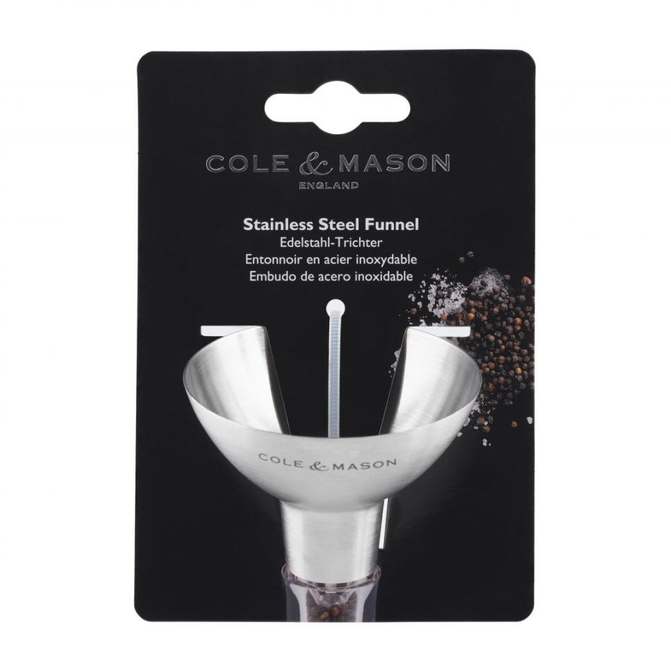 Entonnoir de remplissage pour moulin à sel et à poivre - Cole & Mason
