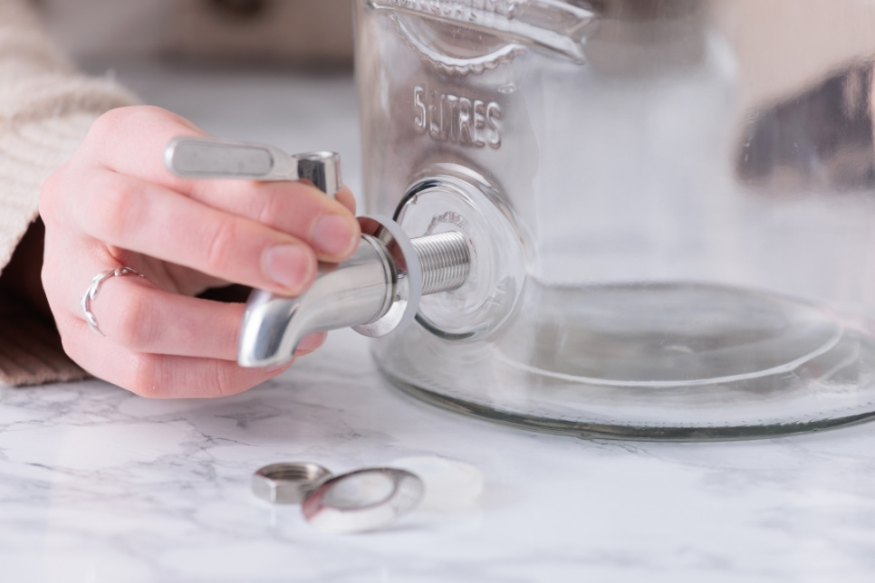 Robinet en acier inoxydable pour distributeur - Kilner