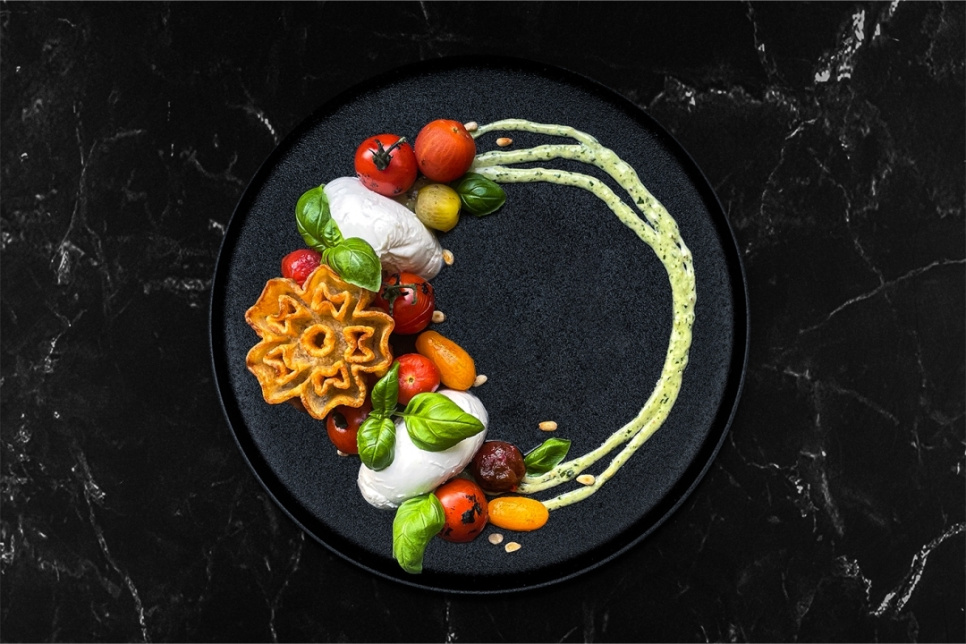 Flower Power Crust iron, two-piece set (without handle) - Plate-it