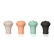 Wine Stoppers Loop in different colors, 4-pack - Vacuvin