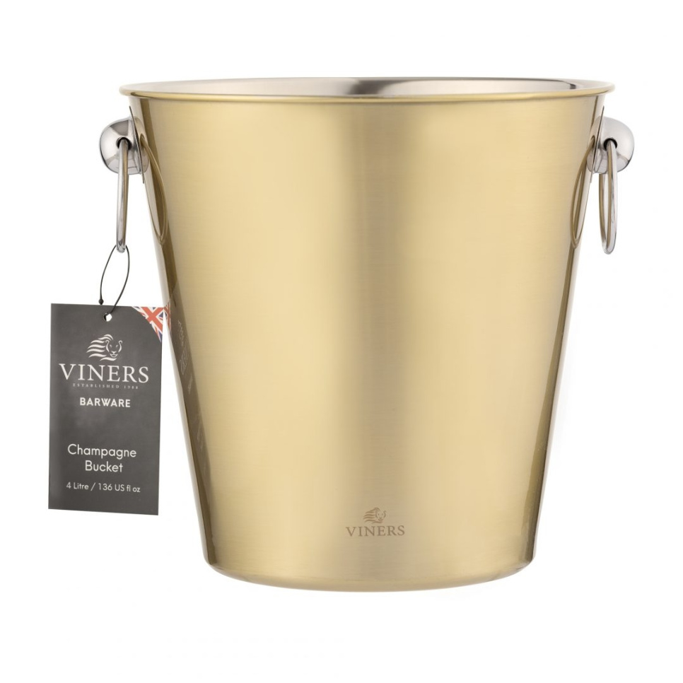 Champagne bucket, Gold - Viners