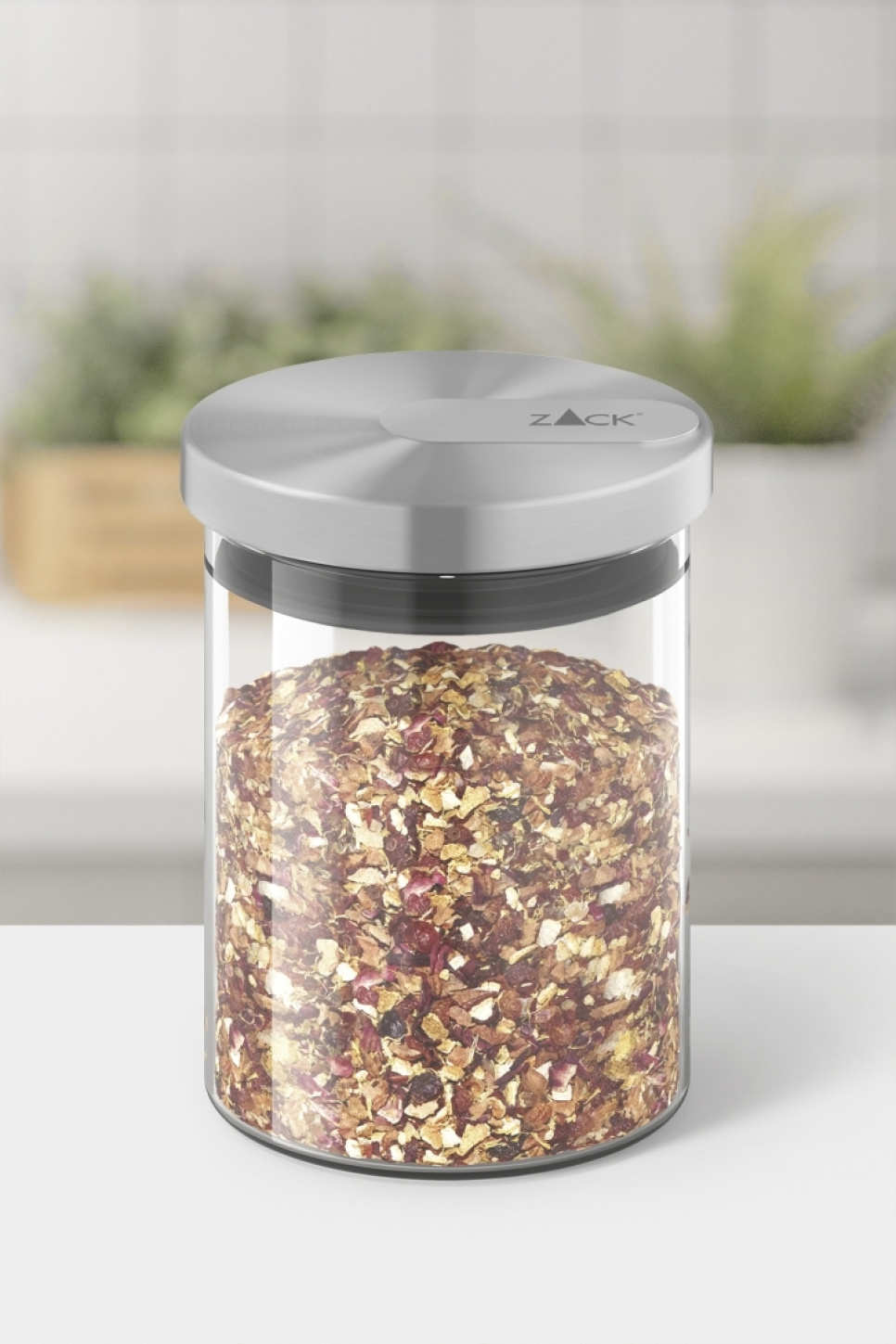 Storage Jar in Glass, Cundo - Zack