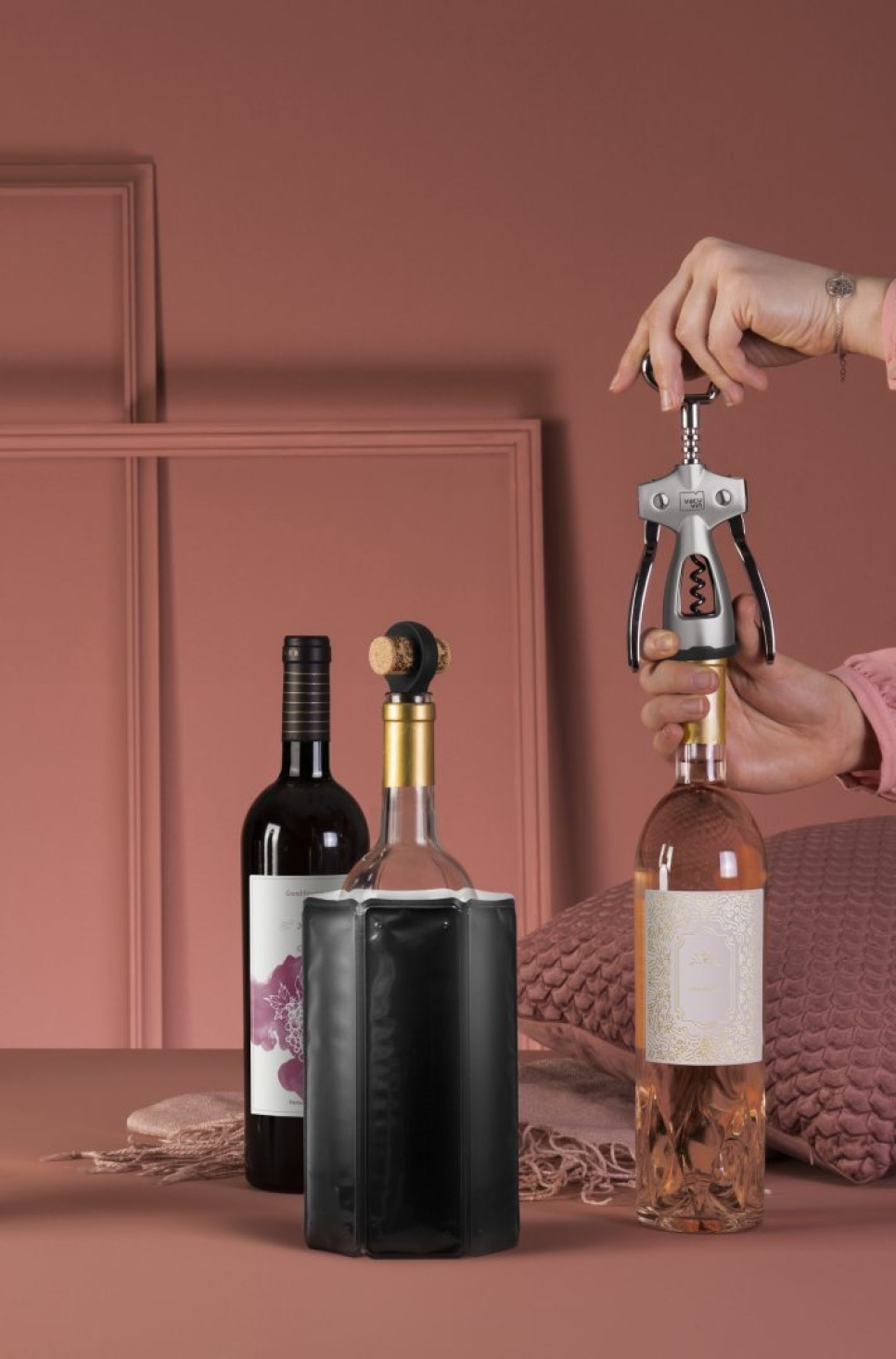 Corkscrew with lever - Vacuvin