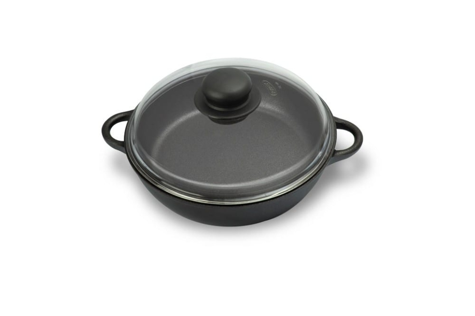 Plat à four avec couvercle en verre 20 cm dans le groupe Cuisine / Plats de cuisson et produits GastroNorms / Moules pour le four l\'adresse The Kitchen Lab (1087-10243)