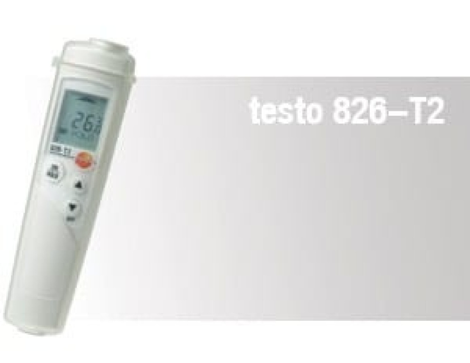 Laser thermometer Testo 826-T2 in the group Cooking / Gauges & Measures / Kitchen thermometers / Laser thermometers at KitchenLab (1089-10221)