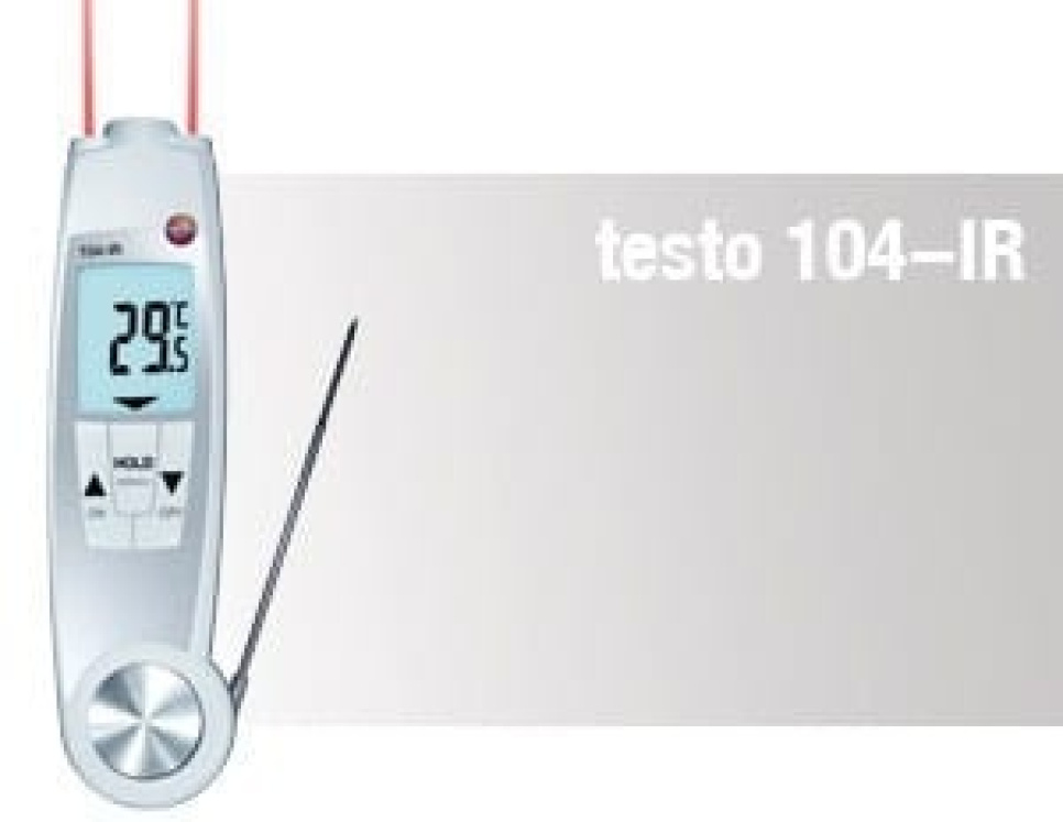 Thermometer Testo 104-IR in der Gruppe Kochen / Messen & Prüfen / Küchenthermometer / Stabthermometer bei The Kitchen Lab (1089-11961)