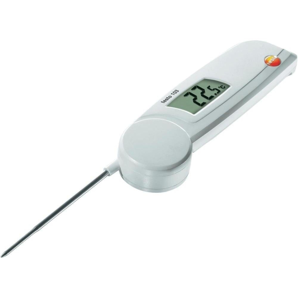 Thermometer Testo 103, foldable in the group Cooking / Gauges & Measures / Kitchen thermometers / Probe thermometers at KitchenLab (1089-15889)