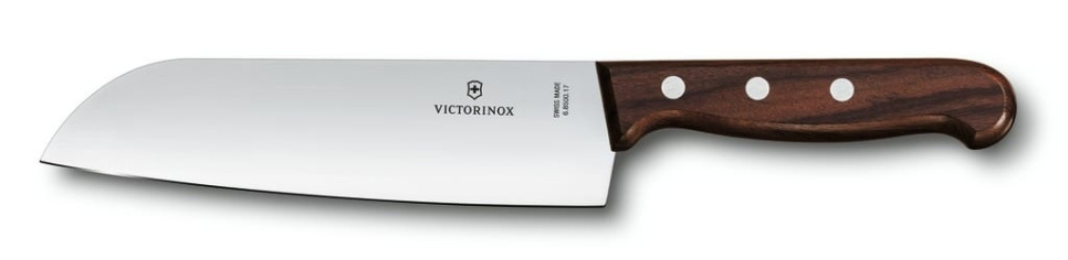 Santoku knife 17 cm wooden handle in gift box - Victorinox in the group Cooking / Kitchen knives / Santoku knives at KitchenLab (1090-11863)