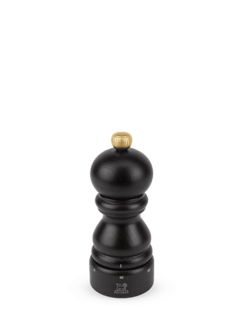 Paris Pepper mill 12 cm, Chocolate brown - Peugeot in the group Cooking / Kitchen utensils / Salt & pepper mills at KitchenLab (1090-13446)