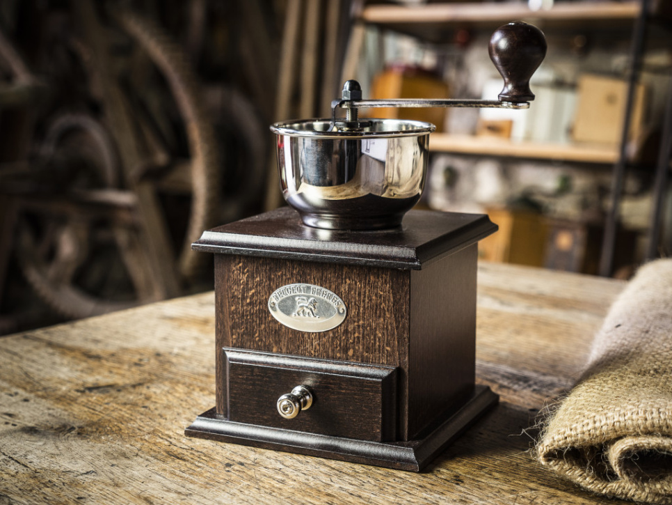 Coffee Grinder, Bresil, Walnut - Peugeot