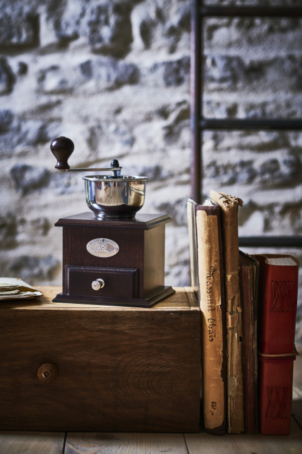 Coffee Grinder, Bresil, Walnut - Peugeot