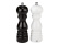 Salt & Pepper mill, Paris Duo 18 cm, Black & White - Peugeot