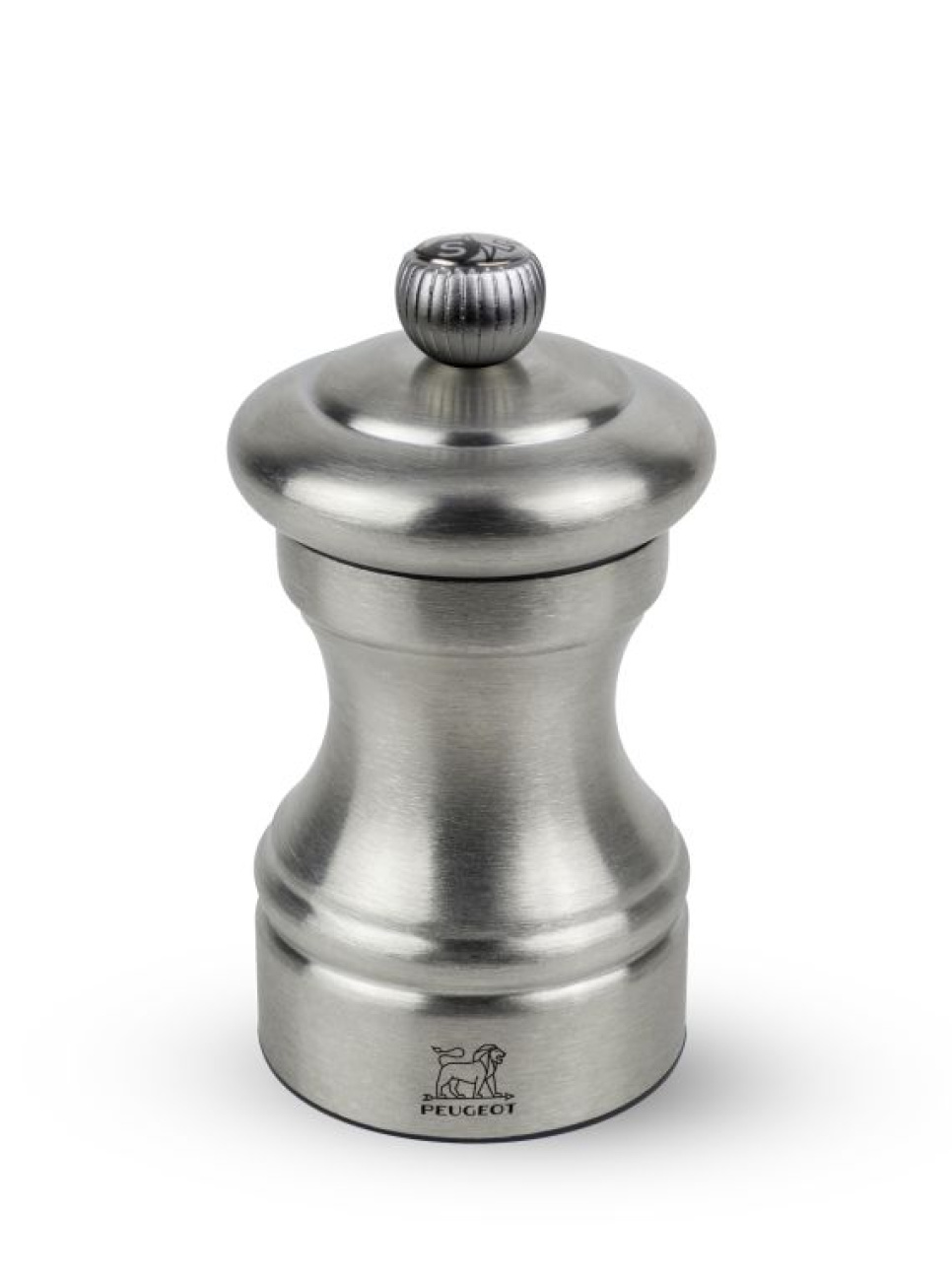 Moulin à Sel, 10 cm, Bistro Chef, Acier Inoxydable - Peugeot dans le groupe Cuisine / Ustensiles de cuisine / Moulins à sel et à poivre l\'adresse The Kitchen Lab (1090-16695)