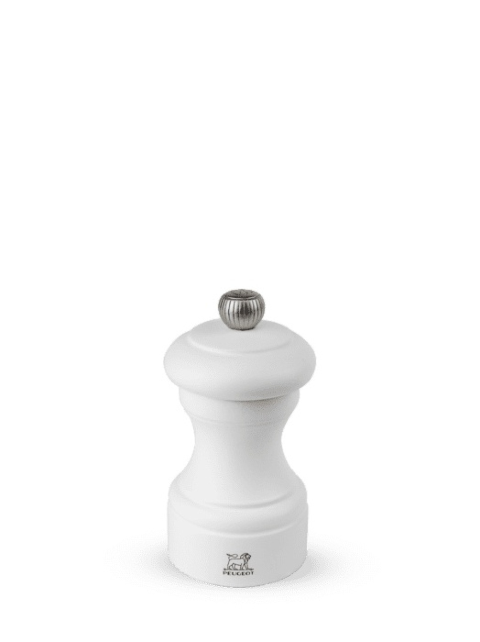 Pfeffermühle, 10 cm, Bistro, Matt Weiß - Peugeot in der Gruppe Kochen / Küchenutensilien / Salz- und Pfeffermühlen bei The Kitchen Lab (1090-16701)