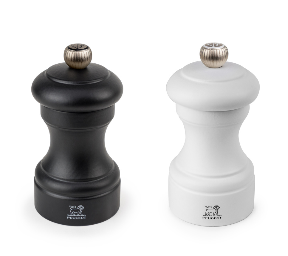 Bistro Salt & Pepper Mill Set, black & white - Peugeot in the group Cooking / Kitchen utensils / Salt & pepper mills at KitchenLab (1090-16708)