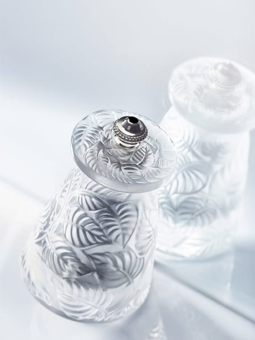 Pfeffermühle, Lalique, 9 cm - Peugeot