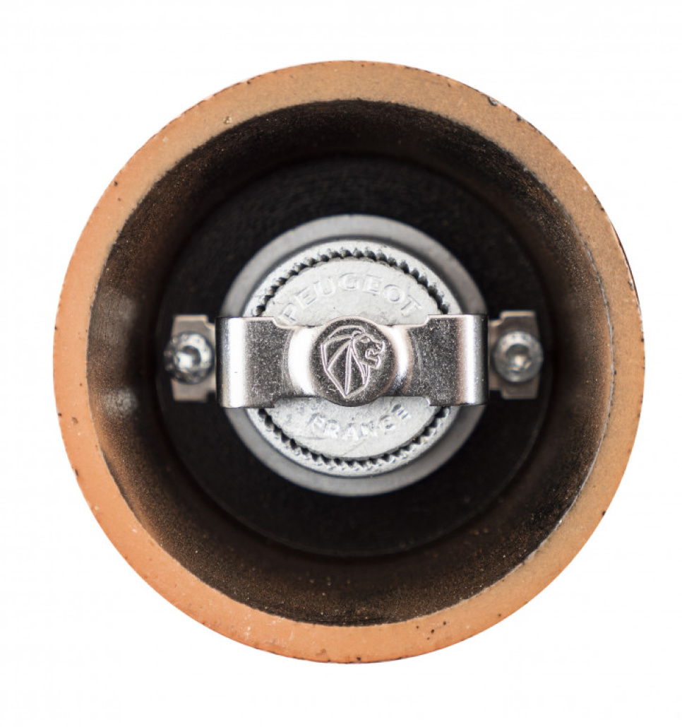 Pepper Mill, 8 cm, Bali, Cast Iron, Orange - Peugeot