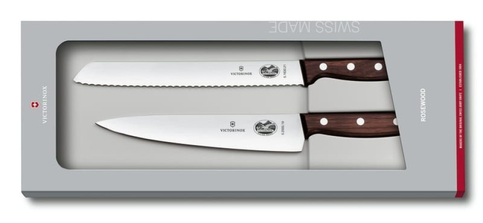 Kitchen knife set, 2 piece wooden handle - Victorinox in the group Cooking / Kitchen knives / Knife set at KitchenLab (1090-23187)