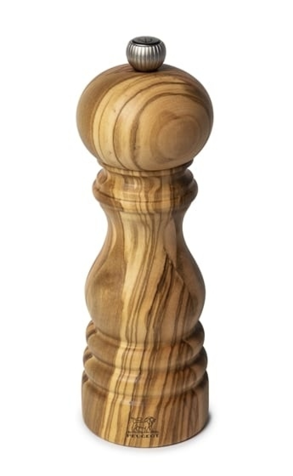 Moulin à Sel en Bois d\'Olivier, 18 cm, Paris - Peugeot dans le groupe Cuisine / Ustensiles de cuisine / Moulins à sel et à poivre l\'adresse The Kitchen Lab (1090-23631)