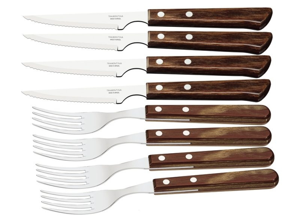 Barbecue cutlery, 8 pieces - Tramontina in the group Table setting / Cutlery / at KitchenLab (1090-27192)