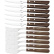 Spanish knife, dark brown, Churrasco, 12 pieces - Tramontina