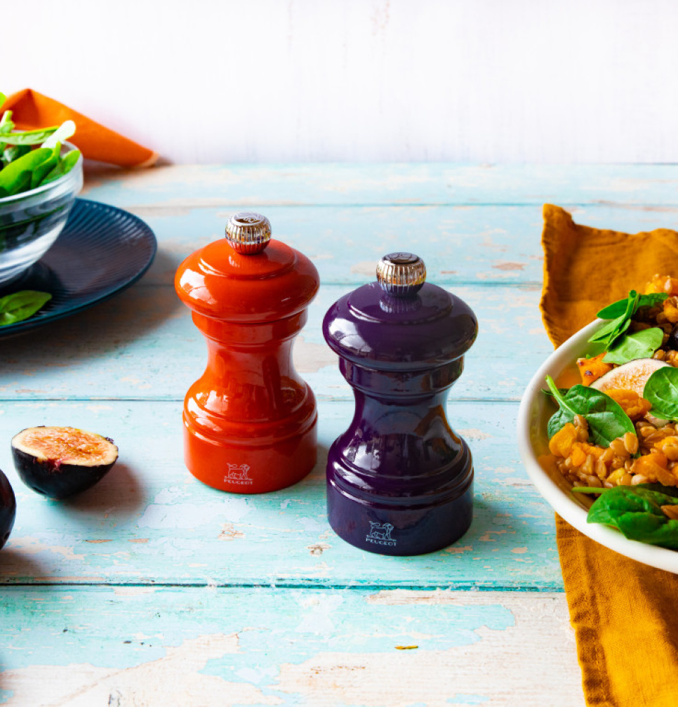 Pepper Mill, 10 cm, Bistrorama, Eggplant - Peugeot
