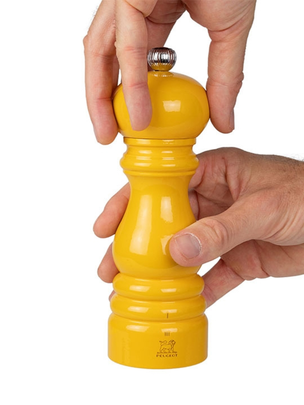 Pepper mill 18 cm, Parisrama Yellow Saffron - Peugeot