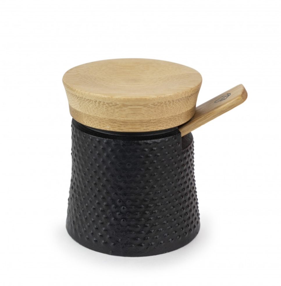 Salt Crock, 7 cm, Bali, Cast Iron, Black - Peugeot in the group Cooking / Kitchen utensils / Salt & pepper mills at KitchenLab (1090-35367)