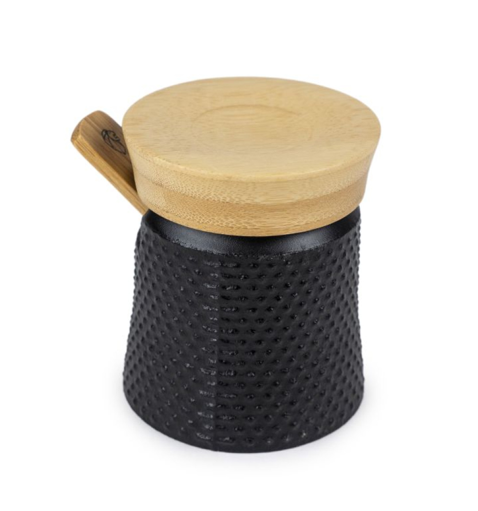 Pot à Sel, 7 cm, Bali, Fonte, Noir - Peugeot dans le groupe Cuisine / Ustensiles de cuisine / Moulins à sel et à poivre l\'adresse The Kitchen Lab (1090-35367)
