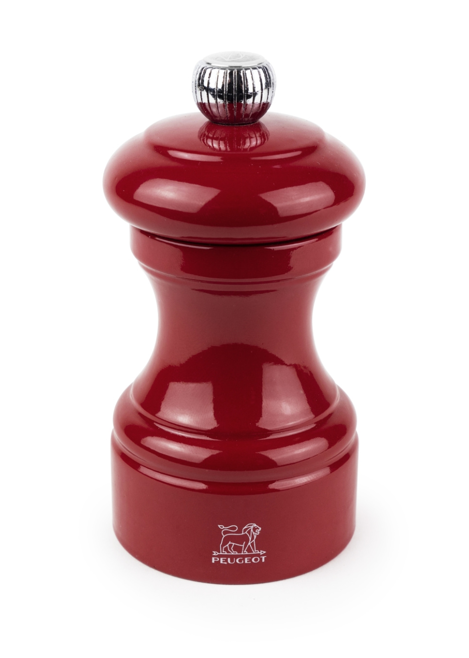 Salt Mill, 10 cm, Bistrorama, Red Lacquered - Peugeot in the group Cooking / Kitchen utensils / Salt & pepper mills at KitchenLab (1090-35389)